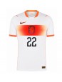 Billige Nederland Denzel Dumfries #22 Bortedrakt VM 2026 Kortermet Billige Nederland Denzel Dumfries #22 Bortedrakt VM 2026 Kortermet